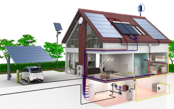 Photovoltaik Installationsschema